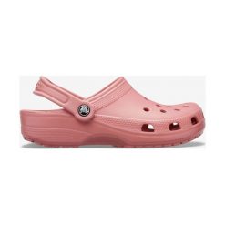 Crocs Classic Crocs Różowy. Różowe klapki męskie Crocs, w paski, z materiału. Za 188,95 zł.
