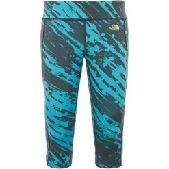 Legginsy sportowe damskie: The North Face Legginsy W Pulse Capri Tight Bluebird Paintball Print M
