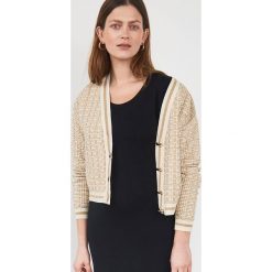 Krótki kardigan - Wielobarwny. Swetry damskie Reserved, s, bez wzorów, z krótkim rękawem, krótkie, bez kaptura. Za 159,99 zł.