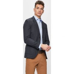Premium by Jack&Jones - Marynarka. Niebieskie garnitury męskie Premium by Jack&Jones, bez wzorów, z elastanu, klasyczne. W wyprzedaży za 239,90 zł.