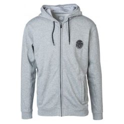 Rip Curl bluza męska Original Weety XXL szary. Szare bluzy męskie Rip Curl, xxl, bez wzorów, bez kołnierzyka, bez rękawów, bez kaptura. Za 319,00 zł.