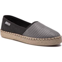 Espadryle BIG STAR - DD274428 Grey. Szare espadryle damskie marki BIG STAR, na co dzień, bez wzorów, z tworzywa sztucznego, retro, bez obcasa, na płaskiej podeszwie, bez zapięcia. Za 79,00 zł.