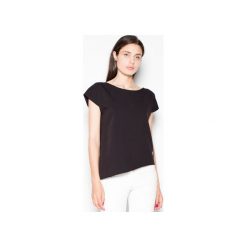 Bluzka VT008 Czarny. Czarne bluzki damskie Venaton, xl, bez wzorów, bez kołnierzyka, bez rękawów. Za 99,00 zł.