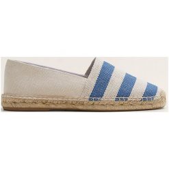 Mango Man - Espadryle Stripe. Espadryle męskie Mango Man, bez wzorów, z bawełny. Za 139,90 zł.