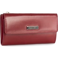 Duży Portfel Damski MONNARI - PUR1050-005 Red. Czerwone portfele damskie marki Monnari, ze skóry. W wyprzedaży za 129,00 zł.