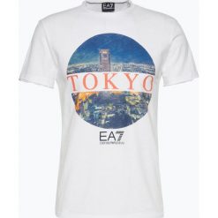 EA7 Emporio Armani - T-shirt męski, czarny. Czarne t-shirty męskie marki EA7 Emporio Armani, xl, z nadrukiem. Za 299,95 zł.