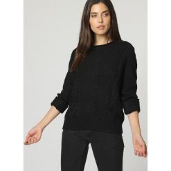 Swetry klasyczne damskie: Sweter w kolorze czarnym