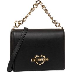 Torebka LOVE MOSCHINO - JC4043PP1ALF0000 Nero. Czarne torebki klasyczne damskie Love Moschino, bez wzorów, ze skóry ekologicznej, klasyczne, na ramię, bez dodatków. Za 599,00 zł.