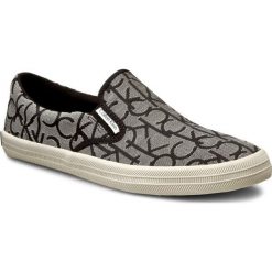 Tenisówki CALVIN KLEIN JEANS - Orville SE8546 Granite. Szare półbuty męskie marki Calvin Klein Jeans, na co dzień, bez wzorów, z jeansu, klasyczne, bez zapięcia. W wyprzedaży za 219,00 zł.