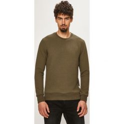 Jack & Jones - Bluza. Niebieskie bluzy męskie Jack & Jones, xl, bez wzorów, z elastanu, z okrągłym kołnierzem, bez rękawów, bez kaptura. W wyprzedaży za 89,90 zł.
