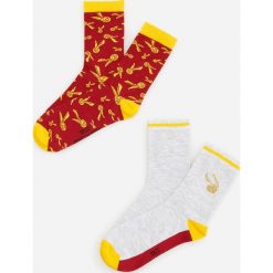 Skarpety Harry Potter 2 pack - Biały. Białe skarpetki męskie Reserved, bez wzorów. Za 19,99 zł.