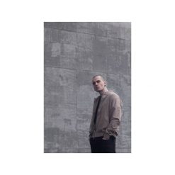 SUEDE HARRINGTON JACKET LIMITED ED. Brązowe kurtki męskie marki The Hive, m, bez wzorów, klasyczne, bez kaptura. Za 369,00 zł.