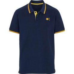 Cellbes Koszulka polo granatowy male niebieski M. Niebieskie koszulki męskie Cellbes, m, z haftami, z dżerseju, polo, bez rękawów. Za 89,00 zł.