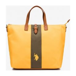 U.S. Polo Assn Patterson Torebka Żółty. Żółte torebki klasyczne damskie U.S. Polo Assn., w paski, z poliesteru, bez dodatków. Za 412,95 zł.