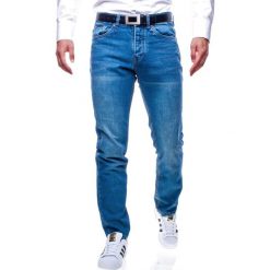 Spodnie jeansowe męskie regular Recea. Spodnie męskie Recea, na co dzień, m, bez wzorów, z bawełny. W wyprzedaży za 49,99 zł.