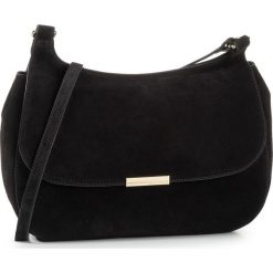 Torebka COCCINELLE - FR1 Cher Suede E1 FR1 15 01 01 Noir 001. Czarne listonoszki damskie Coccinelle, na co dzień, bez wzorów, ze skóry, eleganckie, bez dodatków. Za 1249,00 zł.