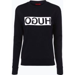 Bluzy damskie: HUGO – Damska bluza nierozpinana, niebieski