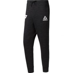 Męskie Spodnie UFC Jogger (L). Spodnie męskie Reebok, na co dzień, m, bez wzorów, z bawełny. W wyprzedaży za 139,99 zł.