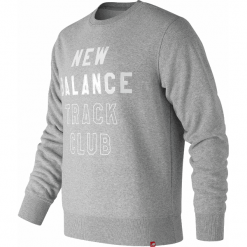 New Balance MT83575AG. Szare bluzy męskie marki New Balance, s, z polaru. W wyprzedaży za 129,99 zł.