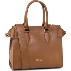 Torebka FURLA - Zone 1056508 B BACQ HSF Cognac h. Pomarańczowe torebki klasyczne damskie Furla, z aplikacjami, ze skóry, klasyczne, zdobione, bez dodatków. Za 1579,00 zł.