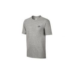 T-shirty z krótkim rękawem Nike Club Embroidery Futura T-Shirt 827021-063. Szare t-shirty męskie Nike, l. Za 69,99 zł.