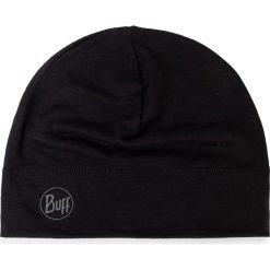 Czapka BUFF - Lightweight Mering Wool Hat 113013.999.10.00 Solid Black. Czarne czapki męskie Buff, z wełny. Za 99,00 zł.