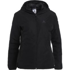 Salomon ESSENTIAL Kurtka Outdoor black. Szare kurtki sportowe damskie Salomon, m, z materiału. W wyprzedaży za 437,40 zł.