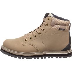 Skórzane botki "Dorado" w kolorze beżowym. Brązowe botki damskie CMP Shoes, bez obcasa, na sznurówki. W wyprzedaży za 279,95 zł.