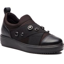 Sneakersy IGI&CO - 2154000 Nero. Czarne półbuty damskie IGI&CO, ze skóry. W wyprzedaży za 279,00 zł.