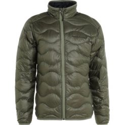 Peak Performance HELIUM Kurtka puchowa leaflet green. Brązowe kurtki sportowe męskie marki Peak Performance, xl, bez wzorów, z materiału, bez kaptura. W wyprzedaży za 589,50 zł.