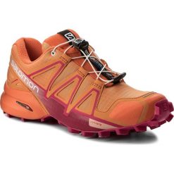 Buty SALOMON - Speedcross 4 W 400985 22 V0 Bird Of Paradise/Nasturtium/Pink Yarrow. Brązowe buty sportowe damskie marki Salomon, z materiału, do biegania, salomon speedcross. W wyprzedaży za 369,00 zł.