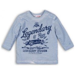 Minoti Chłopięcy T-Shirt Legendary 110/116 Niebieski. Niebieskie t-shirty chłopięce marki MINOTI, z napisami. Za 49,00 zł.