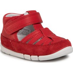 Sandały SUPERFIT - 0-606337-5000 Rot. Czerwone sandały chłopięce Superfit, ze skóry, bez zapięcia. W wyprzedaży za 179,00 zł.