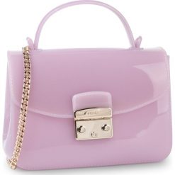 Torebka FURLA - Candy 1032570 B BOC3 PL0 Lilla g. Różowe torebki klasyczne damskie Furla, bez wzorów, z tworzywa sztucznego, klasyczne, duże, bez dodatków. W wyprzedaży za 379,00 zł.