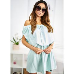 Sukienka La Playa Kolor Mięta OneSize. Czarne sukienki damskie Ligari Dresses, uniwersalny, w paski, z elastanu, bez kołnierzyka, bez rękawów. Za 129,00 zł.