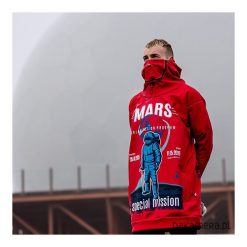 Mars damska bluza z apreturą hydrofobową. Szare bluzy damskie Pakamera, bez wzorów, bez rękawów, z kapturem. Za 399,00 zł.