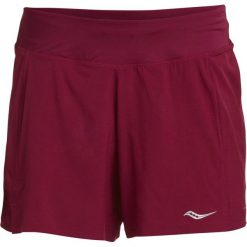 Spodenki do biegania damskie SAUCONY TRANQUIL SHORT 5IN / SAW800097-BT. Spodenki sportowe damskie Saucony, bez wzorów, do biegania. Za 109,99 zł.