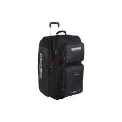 Torba nurkowa podróżna Moby 5 115 L. Czarne torby podróżne CRESSI, bez wzorów, z tkaniny, sportowe. Za 599,99 zł.
