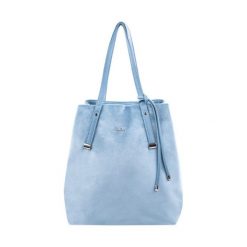Shopper bag damskie: TORBA SHOPPER FELICE RICA NIEBIESKA KAYLEE
