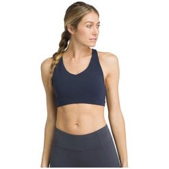 Prana Biustonosz sportowy Vera na biustonoszu Nautical (rozmiar M). Biustonosze sportowe damskie PrAna, m, bez wzorów, na fitness i siłownię. W wyprzedaży za 153,00 zł.