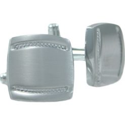 Eleganckie, Męskie Spinki do Mankietów - Alties SPMALT0038. Szare spinki do mankietów męskie Alties. Za 33,00 zł.