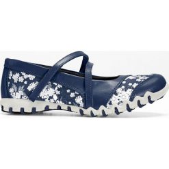 Baleriny bonprix niebieski w kwiaty. Niebieskie baleriny damskie bonprix, w kwiaty, sportowe, bez obcasa. Za 64,99 zł.