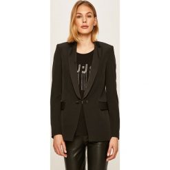 Liu Jo - Marynarka. Czarne kamizelki damskie Liu Jo, z haftami, z elastanu, eleganckie, bez kaptura. Za 1289,00 zł.