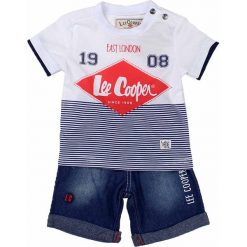 T-shirty chłopięce z nadrukiem: 2-częściowy zestaw w kolorze granatowym