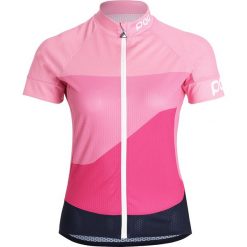 Topy sportowe damskie: POC FONDO Koszulka sportowa theor multi pink