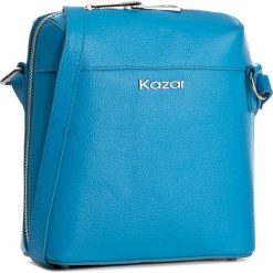 Torebka KAZAR - Maya 20209-01-10 Niebieski. Niebieskie listonoszki damskie marki Kazar, w paski. W wyprzedaży za 289,00 zł.