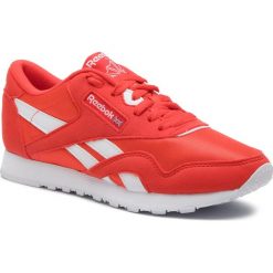 Buty Reebok - Cl Nylon Color CN7446 Canton Red/White. Czerwone półbuty damskie Reebok, na co dzień, bez wzorów, ze skóry ekologicznej, bez obcasa, na płaskiej podeszwie, bez zapięcia. W wyprzedaży za 209,00 zł.