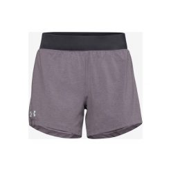 Under Armour Launch SW 5" Szorty Szary Fioletowy. Szare szorty damskie Under Armour, xs, bez wzorów, z poliesteru. Za 171,95 zł.