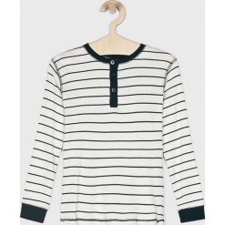 Name it - Longsleeve dziecięcy 122-152 cm. Niebieskie t-shirty chłopięce Name it, bez wzorów, z bawełny, z długim rękawem. W wyprzedaży za 39,90 zł.