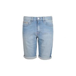 Szorty i Bermudy Calvin Klein Jeans J30J307403 / Roxy Blue. Niebieskie spodenki i szorty męskie Calvin Klein Jeans, m, bez wzorów, z jeansu. Za 259,00 zł.